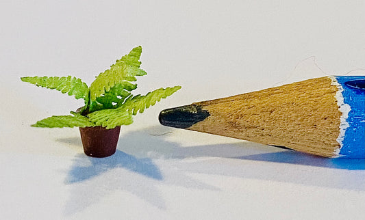 1:48th scale Potted Fern