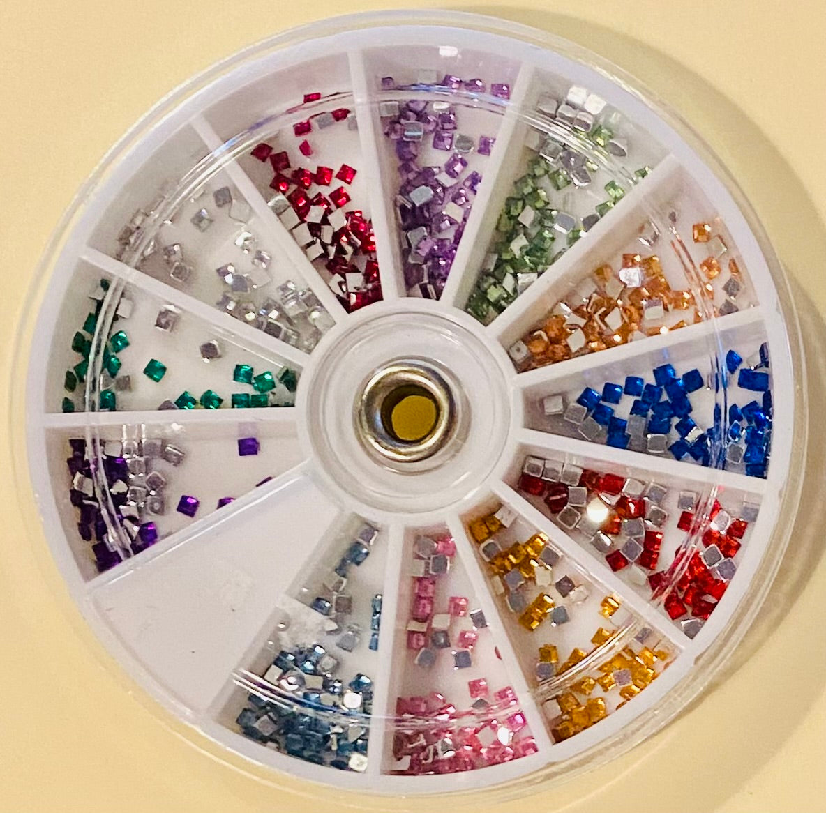 Tiny Crystal Embellishment Wheel 2 styles